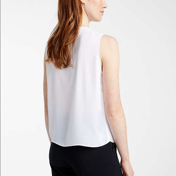 Crepe V-Neck Cami - Picture 2 of 5